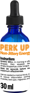PerkUp Focus Tincture bottle 30ml PerkUp Focus Tincture